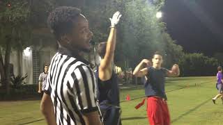 Flag Football Introduction to Penalty Enforcement [upl. by Behnken400]