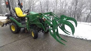 Westendorf Brush Crusher  1025 John Deere  95 [upl. by Holleran425]