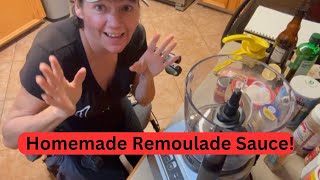 Remoulade Sauce with what I have [upl. by Aronael]