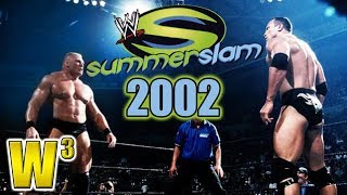 WWE Summerslam 2002 Review  Wrestling With Wregret [upl. by Gaither]