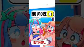 SHORT Roblox  My Mom Banned Me From Snapchat [upl. by Boak]