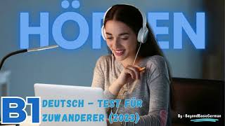 GAST 2023 B1 Hören Deutsch Test für Zuwanderer Modelltest 02 [upl. by Seidule]