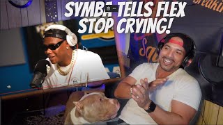 Symba  REACTION Funk flexFreestyleSymba Warns flex to stop Using 2 Pacs Name [upl. by Eivets]