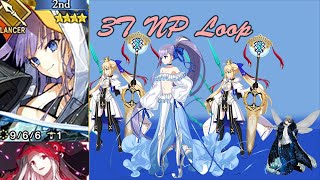 【FGO】 Mysterious Alter Ego Λ 3 Turn NP Loop [upl. by Kenaz]