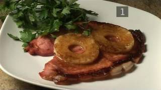 How To Cook Gammon Steak With Pineapple [upl. by Teerprah296]