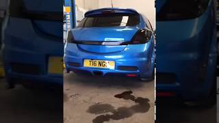 Vauxhall Astra VXR 300BHP Pops amp Bangs Decat [upl. by Rimhsak]