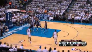 NBA Playoffs 2013 Memphis Grizzlies Vs Oklahoma City Thunder Highlights May 15 2013 Game 5 [upl. by Ati]