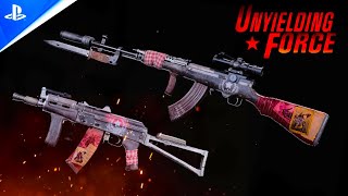 UNYIELDING FORCE BLUEPRINT BUNDLE  JUNGLE COBRA  FREEDOM FIGHTER  BLACK OPS COLD WAR SEASON 2 [upl. by Adnirual]