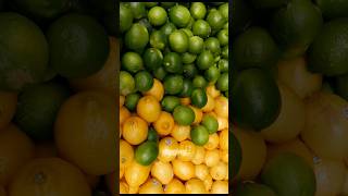 Ripe limes are yellow  and look like Lemons 🍋 Heres the difference fruitshorts ripelimes [upl. by Aneerahs]