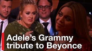 Adeles Grammy Tribute to Beyonce [upl. by Justino]