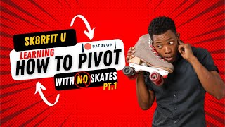 How To Pivot Without Roller Skates for Beginners Pt 1 [upl. by Hseyaj611]