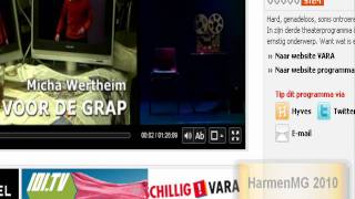 Uitzending Gemist video downloaden tutorial [upl. by Cigam]