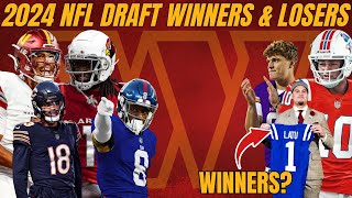 2024 NFL Draft Winners and Losers  Biggest Steals  KUWTC S3E40 [upl. by Trebloc]