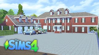 Charming Mansion for a Wealthy Family Sims 4  NO CC [upl. by Avitzur151]