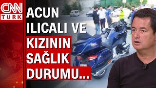 Acun Ilıcalı ve kızı Banu Ilıcalı motosiklet kazası geçirdi [upl. by Nigle]