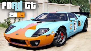 Ford GT 2005  GTA 5 Real Life Car Mod  Download Link [upl. by Hubie]