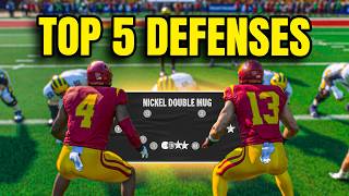 The Top 5 Defenses You Should Use in College Football 25 [upl. by Mihar]