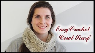 How to Crochet a Cowl Scarf [upl. by Agnizn]