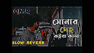 সোনার দেহ কইরা কালা  sonar deho koira kala  LoFi Music  sad song bangla music [upl. by Etteyafal408]