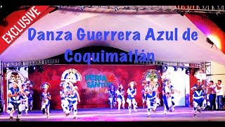 Presentación en la feria de todos los santos  2017  Danza Guerrera Azul de Coquimatlán🏹 [upl. by Adnilreb]