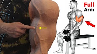 Full Arm Workout  10 Exercises To Make Your Arms Big And Perfect [upl. by Omrelliug307]