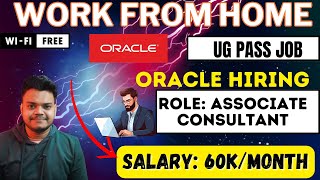 Oracle Hiring Fresher  Work From Home Jobs  Package552 LPA  Latest Jobs 2024  wfh  Oracle [upl. by Crofoot77]