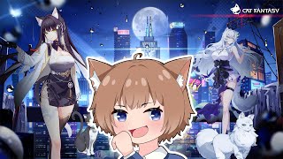 Nyobain Game Cat Fantasy  Vtuber Indonesia [upl. by Elwaine219]