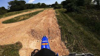 Pit Bike Track On The TTR 125 [upl. by Tenahs708]