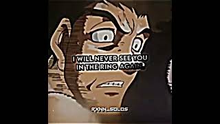 Sendo vs Shigeta  edit anime hajimenoippo sendo tiger naniwa [upl. by Enrobyalc]