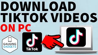 How to Download TikTok Videos on PC Laptop amp Chromebook [upl. by Noyk]