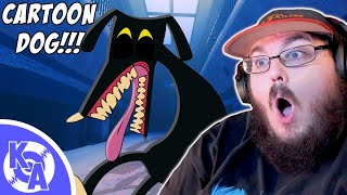 Tapes of Old ▶ CARTOON DOG SONG official song by Kyle Allen Music REACTION [upl. by Brunhilda]