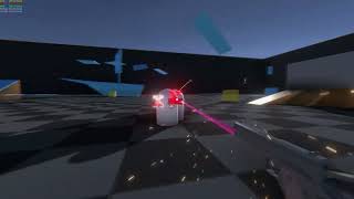 Hit Markers amp Animated Pistols  Outrun FPS log 1 unity3d [upl. by Notsa]