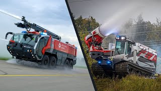 Top 10 Advanced FireFighting Vehicles from around the globe [upl. by Cousin]