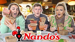 Last to STOP Eating NANDOS Wins £10000  Challenge [upl. by Curry]