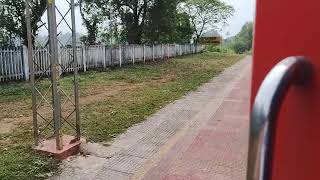 22656 Hazrat Nizamuddin  Ernakulam SuperFast Express departing from Karmali Station  KR [upl. by Nerrak]