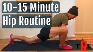 1015 Minute Hip Mobility Routine For Runners [upl. by Neelak]