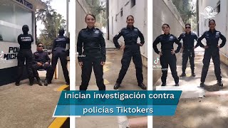 Investiga SSP Michoacán a policías que bailan en videos de Tik Tok [upl. by Lamprey]