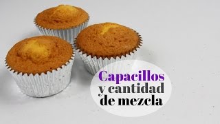 Que capacillo uso y cuanta mezcla agrego a los cupcake DiorizellaEC [upl. by Ehcram]