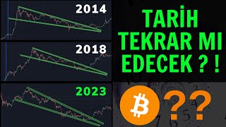 TARİHİ BENZERLİK  BOĞA GELDİ Mİ  bitcoinbist100altıngümüş [upl. by Onfroi]