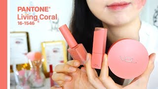 ASMR Doing Your Living Coral Makeup💄Beauty Stylist [upl. by Yeoz196]