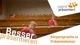 Körpersprache in Präsentationen [upl. by Lonne]