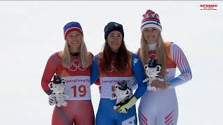 Alpine speed queens  Lindsey Vonn Sofia Goggia Lara Gut Behrami and Tina Maze [upl. by Gar]