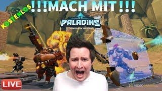 PALADINS LIVESTREAM ►Kostenlose Overwatch Alternative◄ [upl. by Valorie]