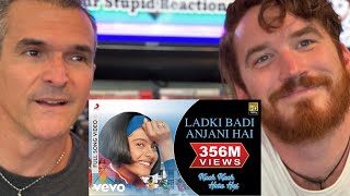 Ladki Badi Anjani Hai REACTION  Kuch Kuch Hota Hai  Shahrukh Khan  Kajol [upl. by Asenev]