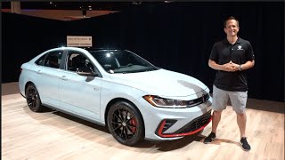 Is the 2025 VW Jetta GLI 6speed manual the BEST new compact sport sedan [upl. by Yeslek758]