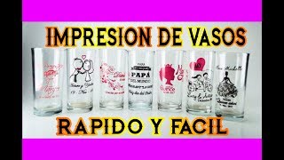 COMO IMPRIMIR VASOS CON SERIGRAFIA [upl. by Oderf]