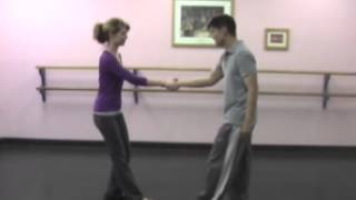 Advanced Lindy Hop Lesson  Non Swing Out 8 Count Moves [upl. by Annait]