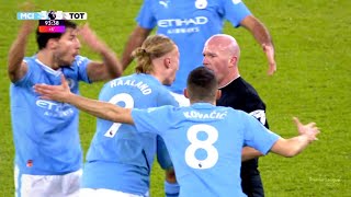 Man City Robbed by Referee Simon Hooper vs Spurs  Man City 33 Tottenham  Haaland Angry Reaction [upl. by Olumor]