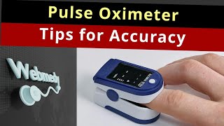 How to use a Pulse Oximeter Correctly  Helpful Tips for Accuracy [upl. by Uel]