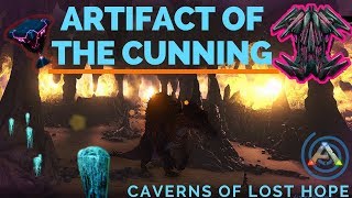 Ark Caverns of Lost Hope Artifact of the Cunning and Loot Crate Farming [upl. by Kenji]